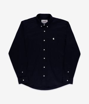 Carhartt WIP Madison Camisa (dark navy wax)