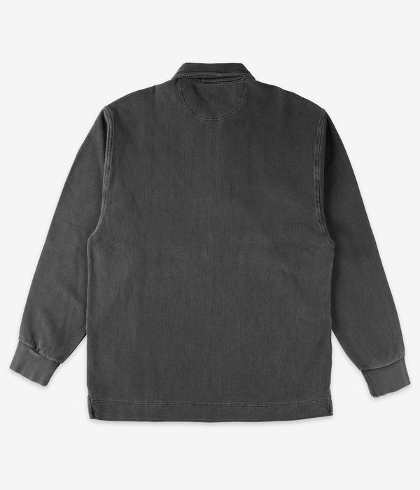 Carhartt WIP Piquè Script Felpa (black white garment dyed)
