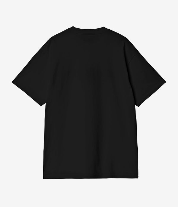 Carhartt WIP Label Script Organic T-shirt (black)