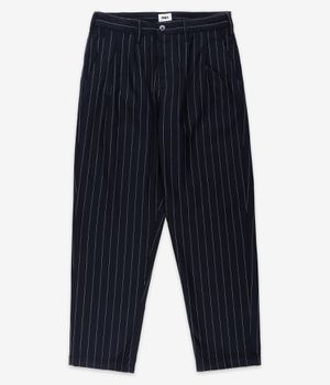 Obey Fubar Pleated Pants (vulcan navy stripe multi)