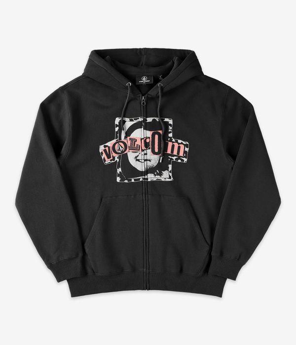 Volcom Stick Stoner Zip-Hoodie (antique black)