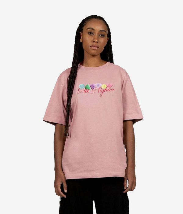 Wasted Paris Nighters T-Shirt (woodrose)