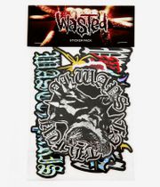 Wasted Paris Blind Pack Naklejka (multicolor)