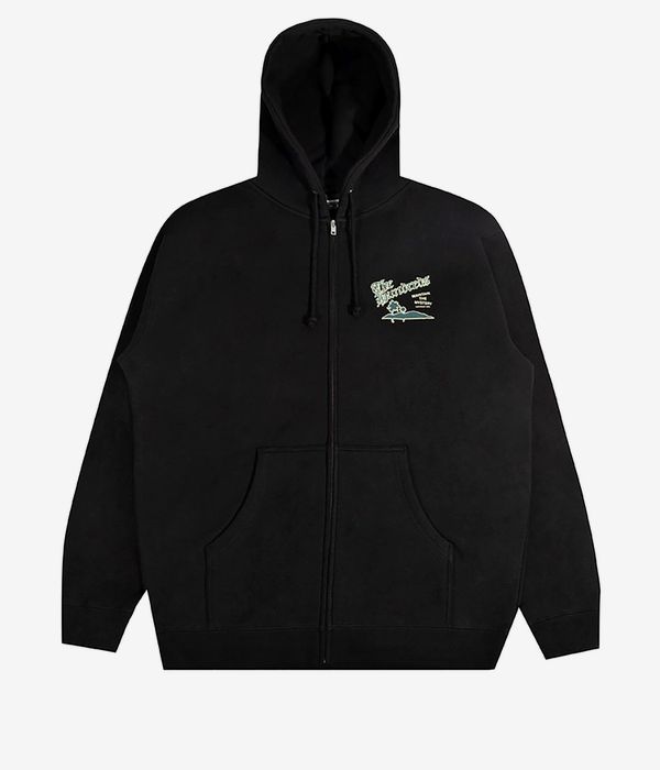 The Hundreds Skull Mountain Zip-Hoodie (black)