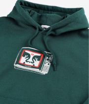 Obey TV sweat à capuche (rain forest)
