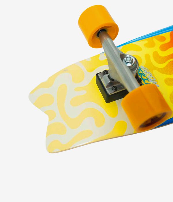 YOW Huntington 30" (76,2cm) Grom Series Surfskate Cruiser (blue red yellow)