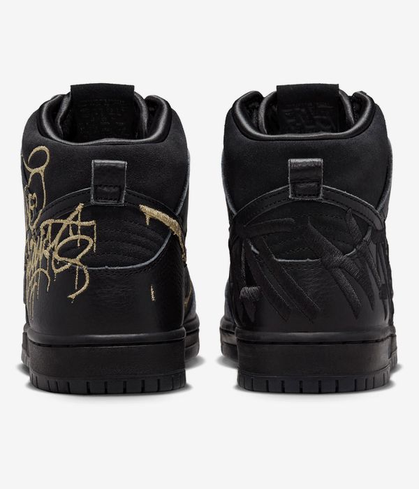 Nike SB x Faust Dunk High Pro Chaussure (black)