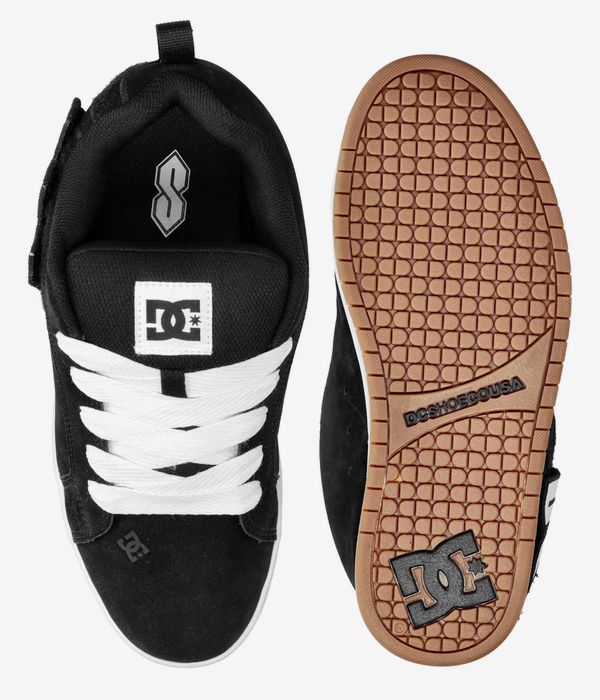 DC x skatedeluxe Court Graffik SE Shoes (black black white)