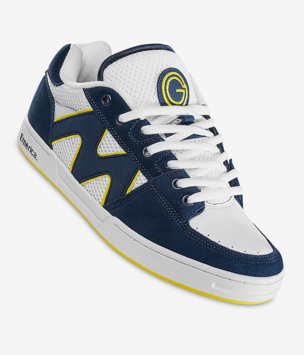 Emerica OG-1 Shoes (navy white yellow)