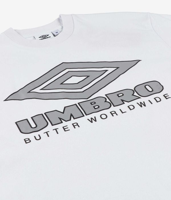 Butter Goods x Umbro Diamond Logo T-Shirt (white)