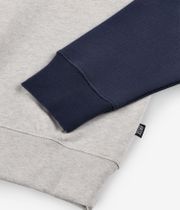 Antix Simplex Raglan Organic Sweatshirt (heather grey navy)