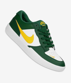 Nike SB Force 58 Premium Shoes (gorge green tour yellow white)