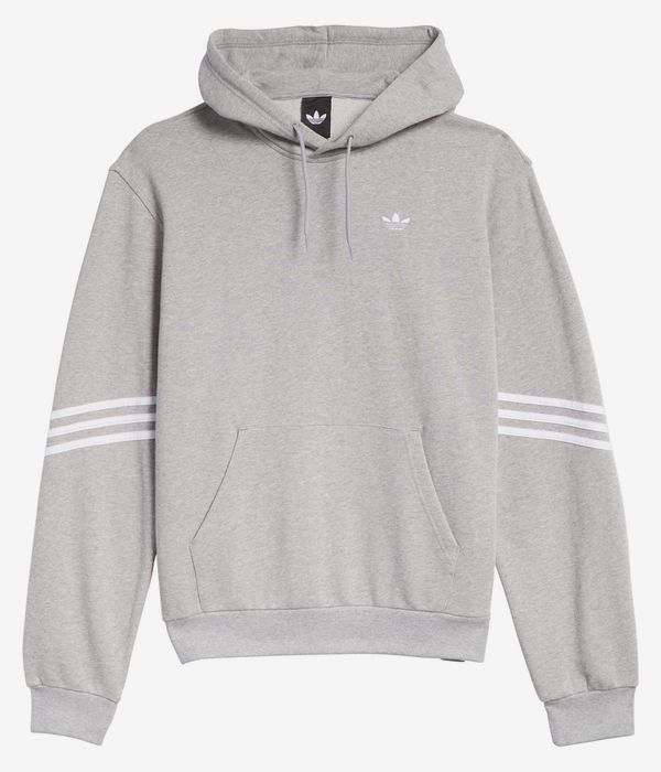 adidas Classic Hoodie (medium grey heather white)