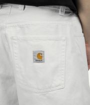 Carhartt WIP Brandon Smith Denim Shorts (white rinsed)