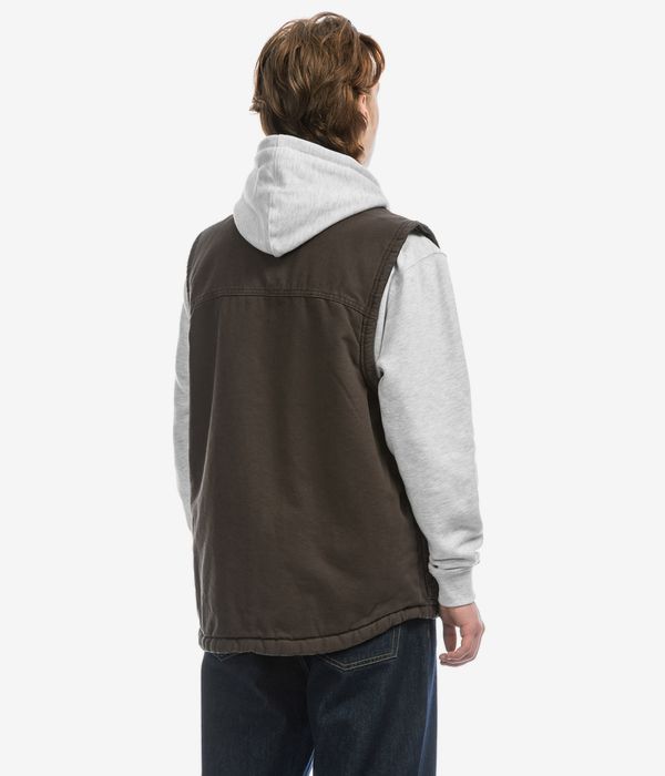 Dickies Duck Canvas Vest (dark brown)