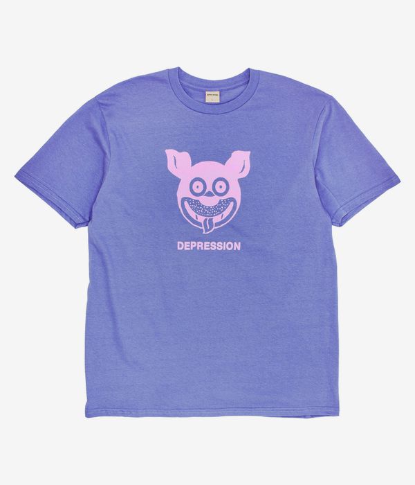 Fucking Awesome Depression T-Shirty (violet)