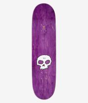 Zero Team Single Skull 8.5" Planche de skateboard (black white)
