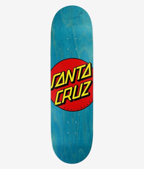 Santa Cruz Classic Dot 8.5" Skateboard Deck (blue)