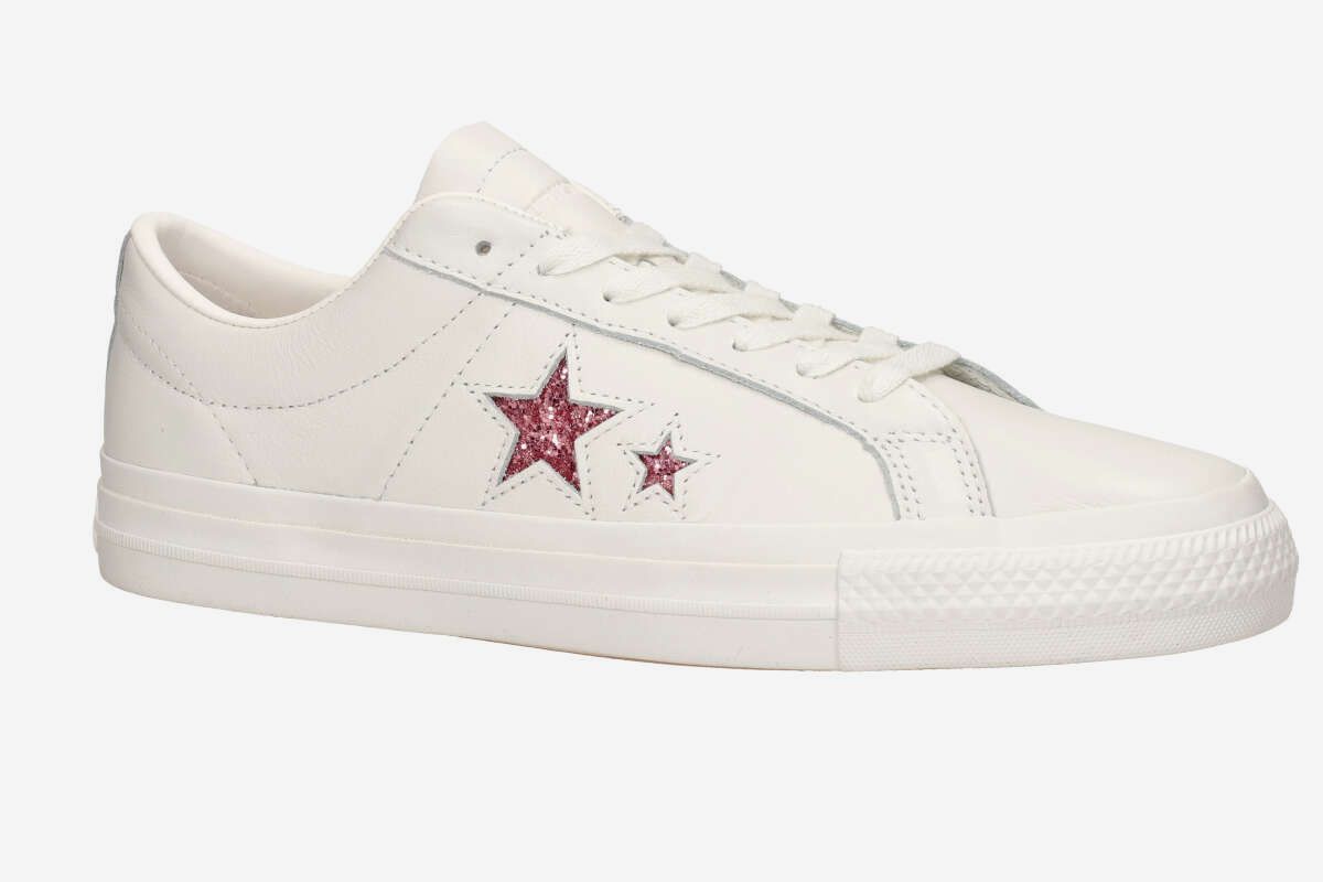 Converse x Turnstile One Star Pro Schoen (white pink white)