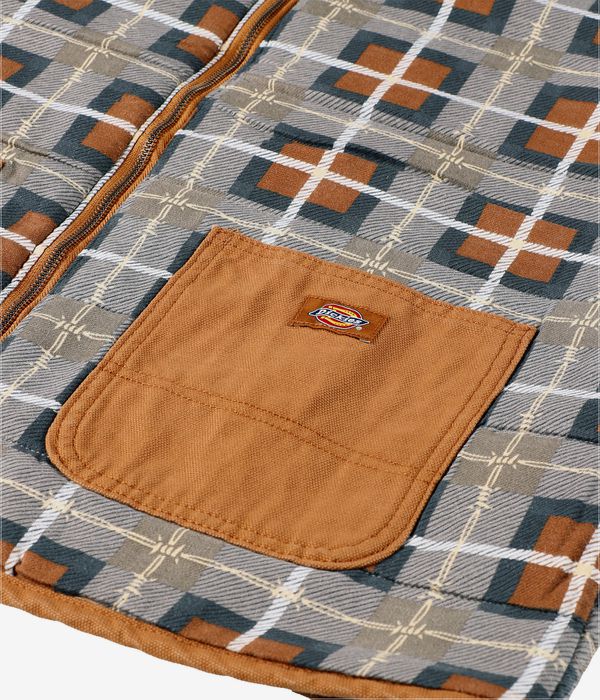 Dickies x Thrasher Logo Chaleco (brown duck)