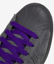 adidas Skateboarding Superstar ADV Scarpa (carbon carbon collegiate purple)
