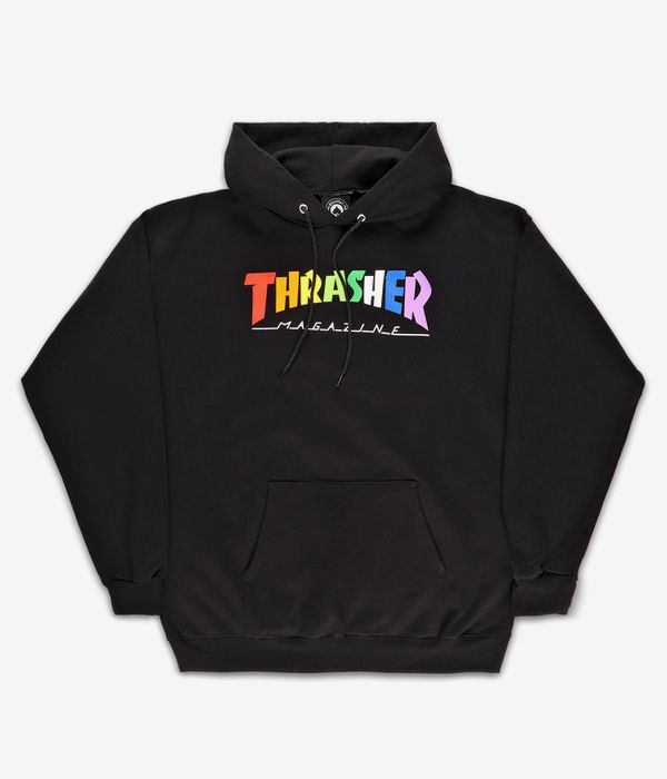 Thrasher Rainbow Mag Hoodie (black)