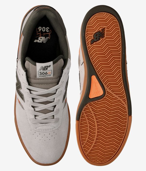 New Balance Numeric 306 Shoes (timberwolf dark moss)