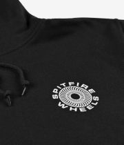 Spitfire Classic '87 Swirl sweat à capuche (black white)