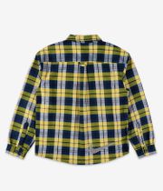 Nike SB BTN Up Koston Hemd (midnight navy speed yellow)