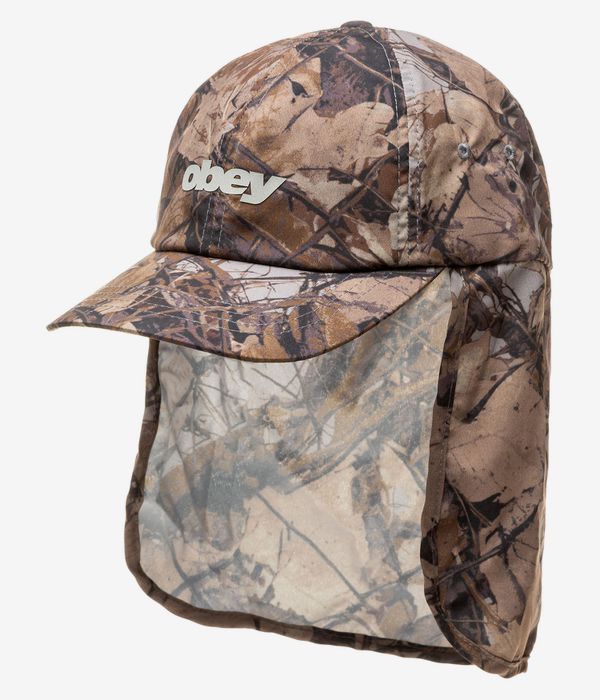 Obey Sahara 6 Panel Trail Casquette (fence camo multi)