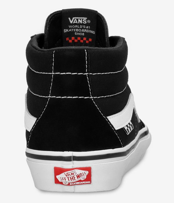 Vans Skate Grosso Mid Scarpa (black white)