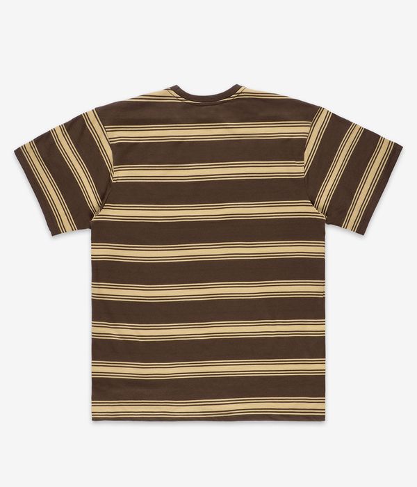 Brixton Hilt Shield T-Shirt (dark earth straw)