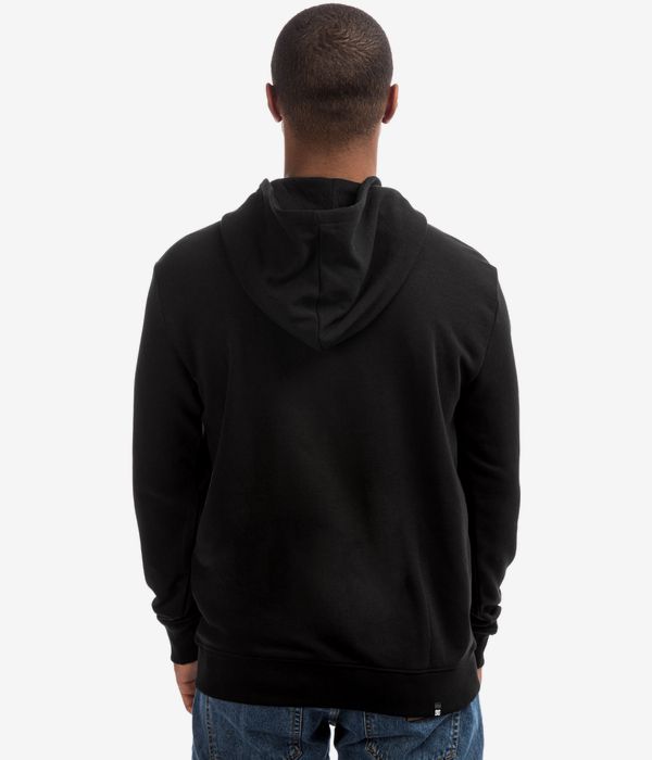 DC Star Zip-Sweatshirt avec capuchon (black snow white)