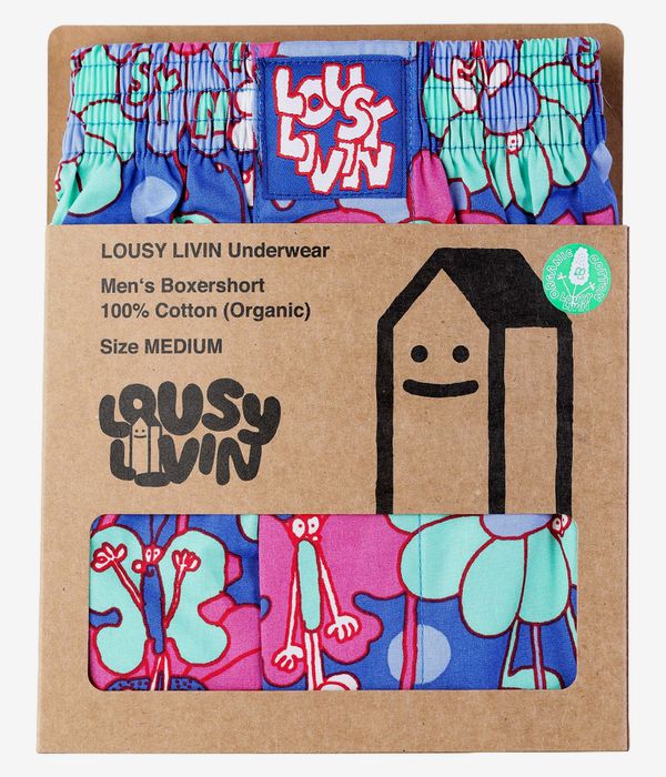 Lousy Livin Butterfly Boxer (dazzling blue)
