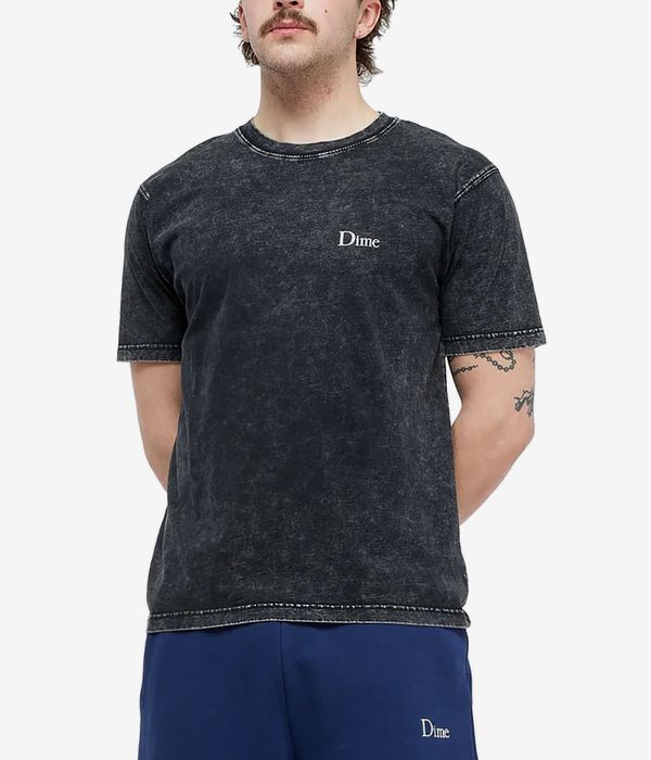 Dime Classic Small Logo T-shirt (faded black)