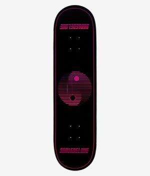 skatedeluxe Yin Yang Twin Tail 8.25" Tabla de skate (black)