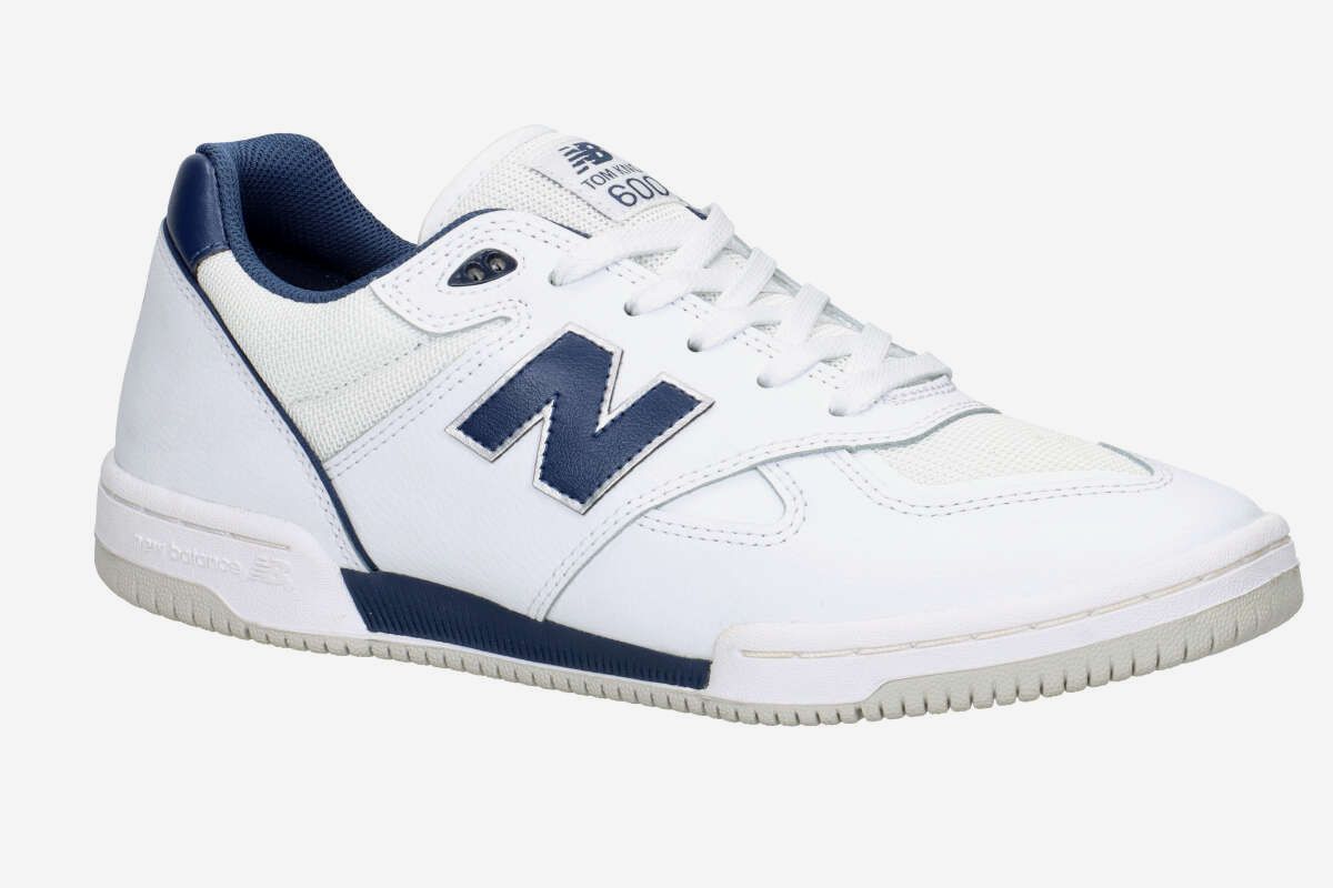 New Balance Numeric 600 Tom Knox Shoes (white blue)