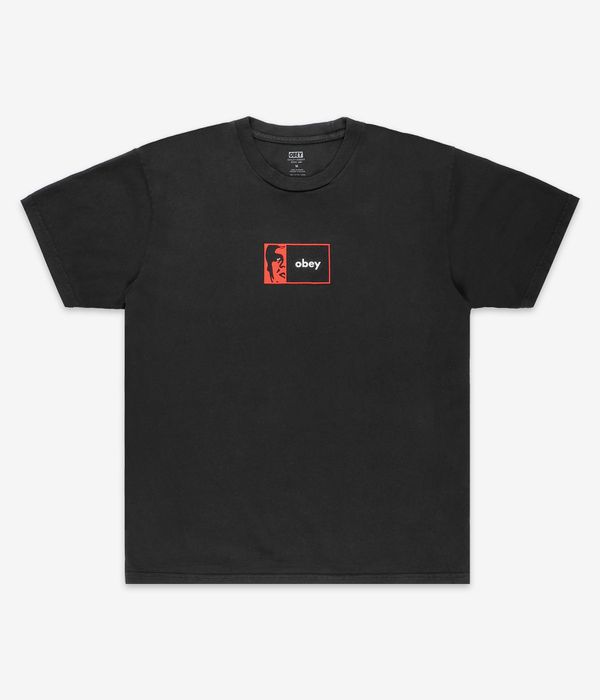 Obey Half Icon Camiseta (pigment vintage black)