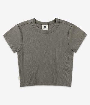 Element Icon Crop T-Shirt women (forest night)