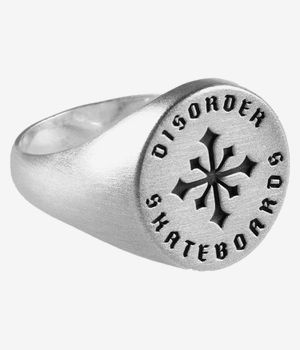 Disorder Skateboards Logo Pierścień (silver)