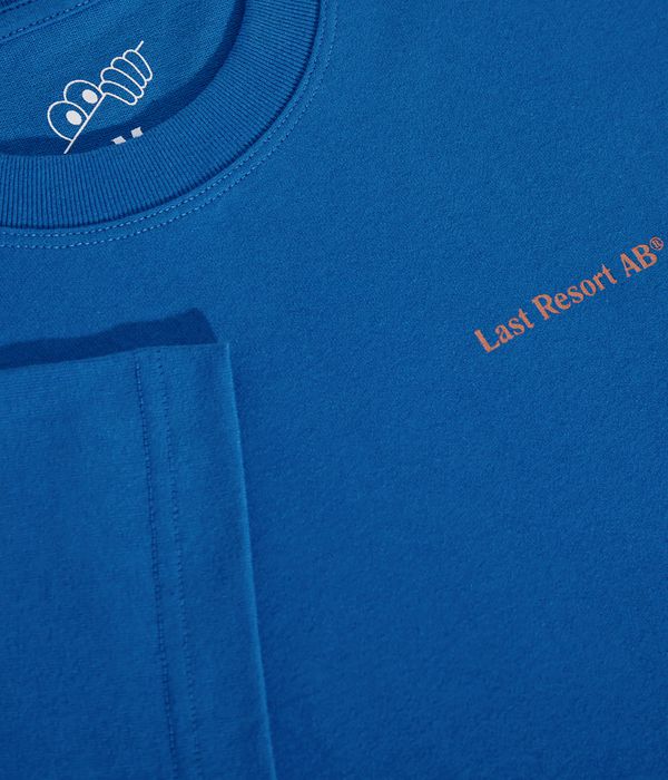 Last Resort AB Atlas Monogram T-Shirt (royal blue sunset orange)