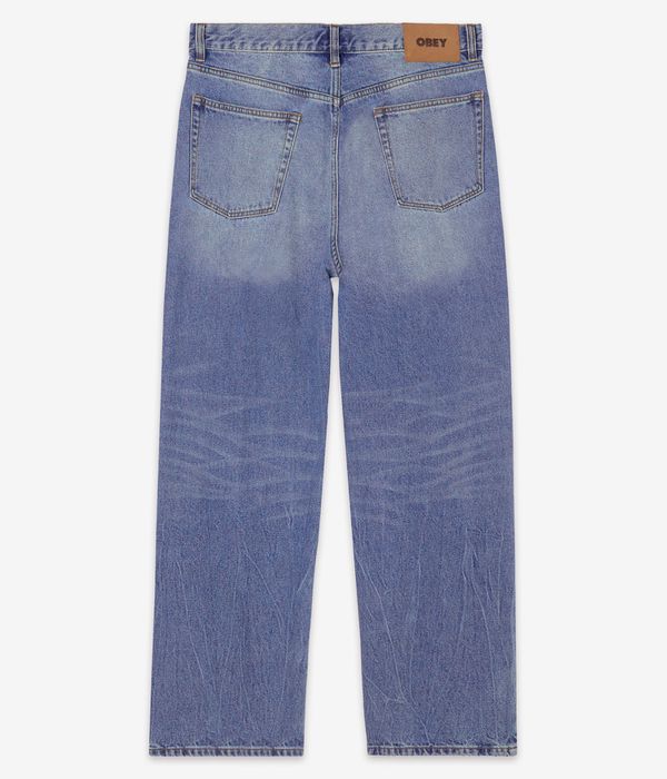 Obey Classic Baggy Vintage Jeans (heavy vintage light indigo)