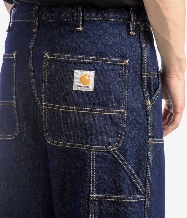 Carhartt WIP Double Knee Pantalons (blue rinsed)