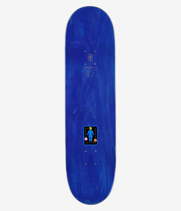 Girl Carroll Pac-Man 8.375" Planche de skateboard (multi)