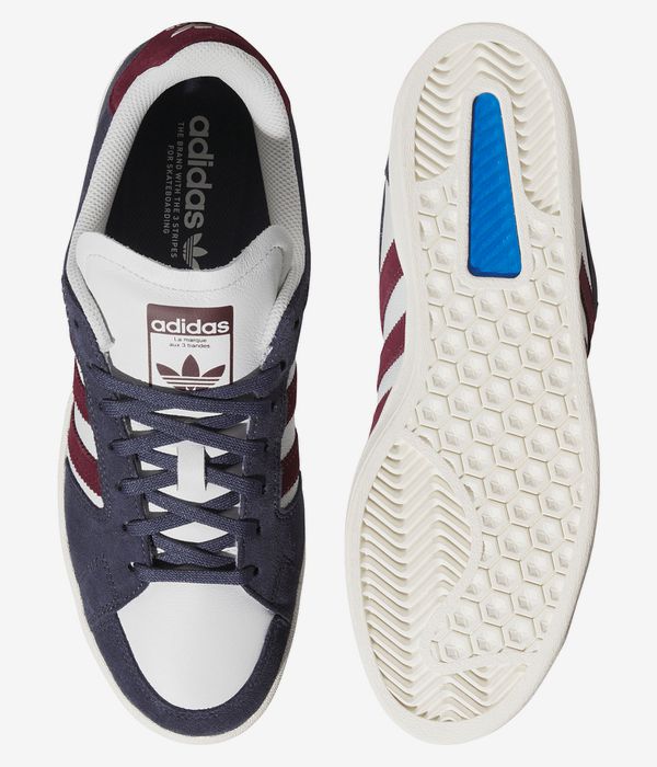 adidas Skateboarding Superskate Low Schuh (shadow navy maroon crystal white)