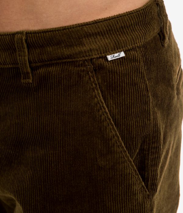 REELL Regular Flex Chino Pantalones (brown cord)