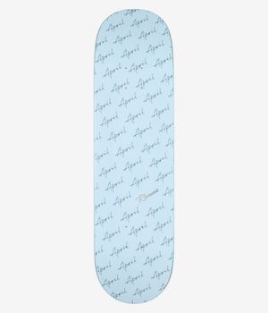 April Kessner Script Logo 8.5" Skateboard Deck (blue)