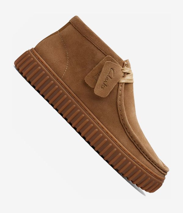 Clarks Originals Torhill Hi Shoes (dark sand suede)