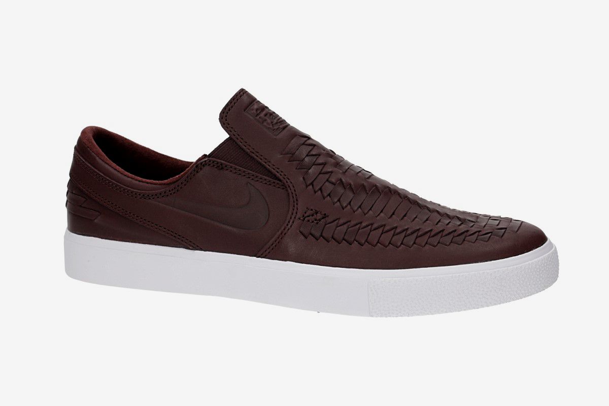 Nike Sb Zoom Janoski Slip Crafted Rm Shoes Mahogany Light Brown Buy At Skatedeluxe