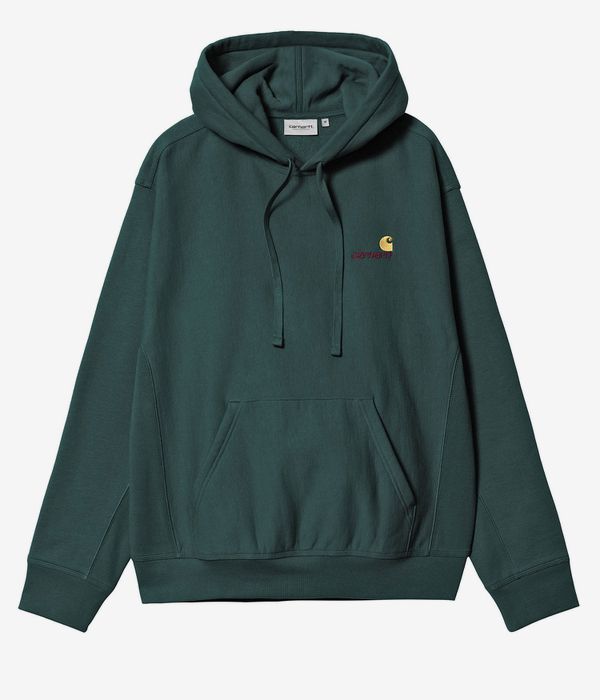 Carhartt WIP American Script Hoodie (conifer)